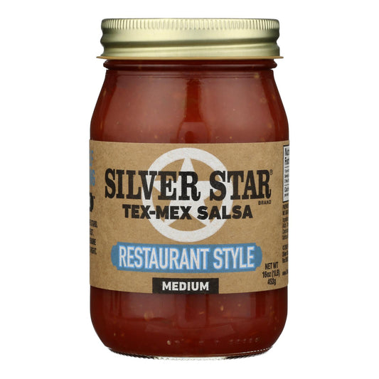 Silver Star - Salsa Restaurant Style - Case Of 6 - 16 Oz