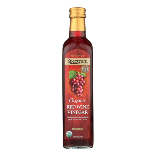 Spectrum Naturals Organic Red Wine Vinegar - Case Of 6 - 16.9 Fl Oz.