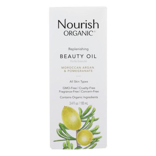 Nourish Organic Argan Oil - Replenishing Multi Purpose - 3.4 Oz