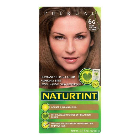 Naturtint Hair Color - Permanent - 6g - Dark Golden Blonde - 5.28 Oz