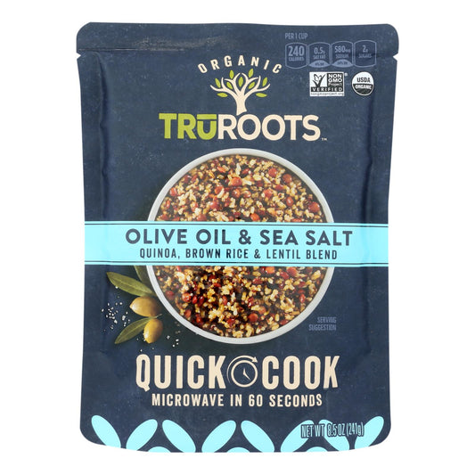 Truroots Quinoa, Brown Rice & Lentil Blend - Case Of 8 - 8.5 Oz