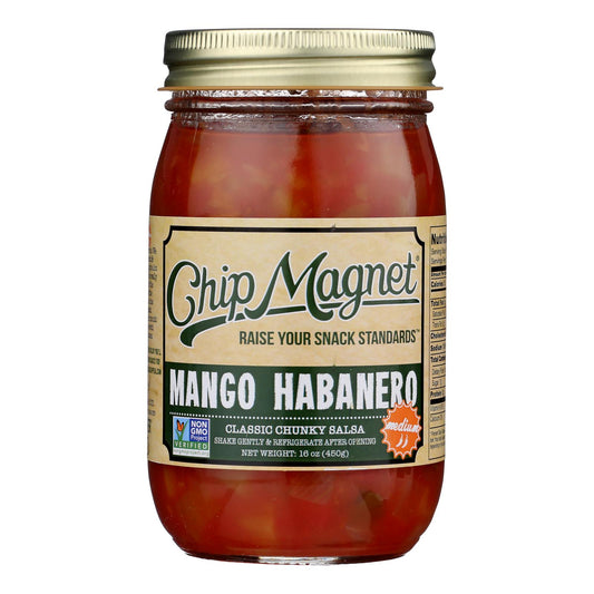Chip Magnet Salsa Sauce Appeal - Salsa - Mango - Habanero - Case Of 6 - 16 Oz.