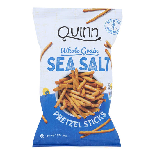 Quinn - Pretzels Classic Sea Salt - Case Of 8-5.6 Oz