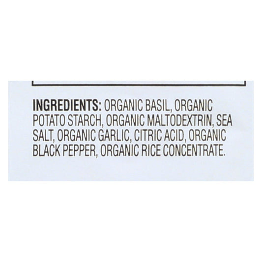 Simply Organic Sweet Basil Pesto Seasoning Mix - Case Of 12 - 0.53 Oz.