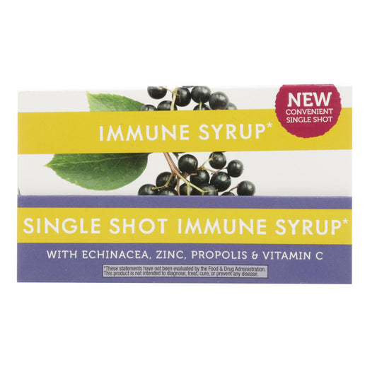 Nature's Way - Sambucus Immune Syrup - Case Of 12 - 20 Ml