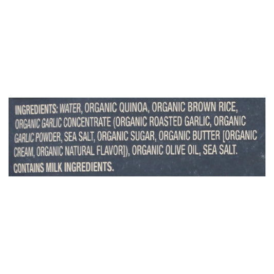 Truroots Organic Roasted Garlic Quinoa & Brown Rice Blend, Roasted Garlic - Case Of 8 - 8.5 Oz
