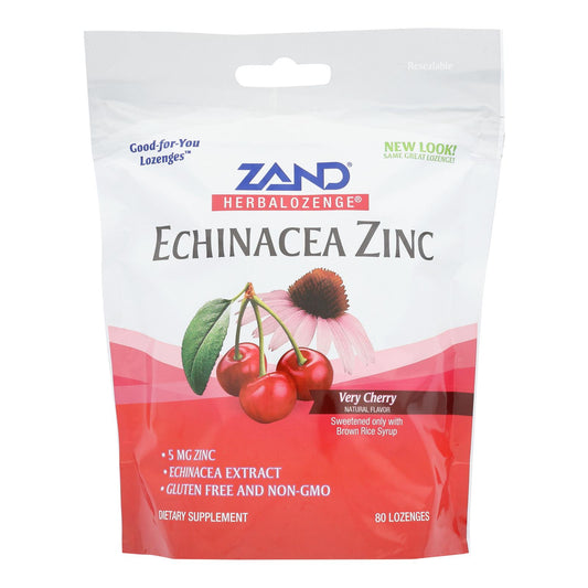 Zand - Loz Cherry Echinacea Zinc - 1 Each - 80 Ct