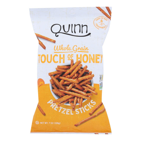 Quinn - Pretzels Touch Of Honey - Case Of 8-5.6 Oz