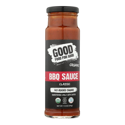 Good Food For Good - Bbq Sauce Classic - Case Of 6-9.5 Oz