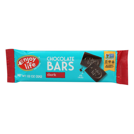 Enjoy Life - Chocolate Bar - Boom Choco Boom - Dark Chocolate - Dairy Free - 1.12 Oz - Case Of 24