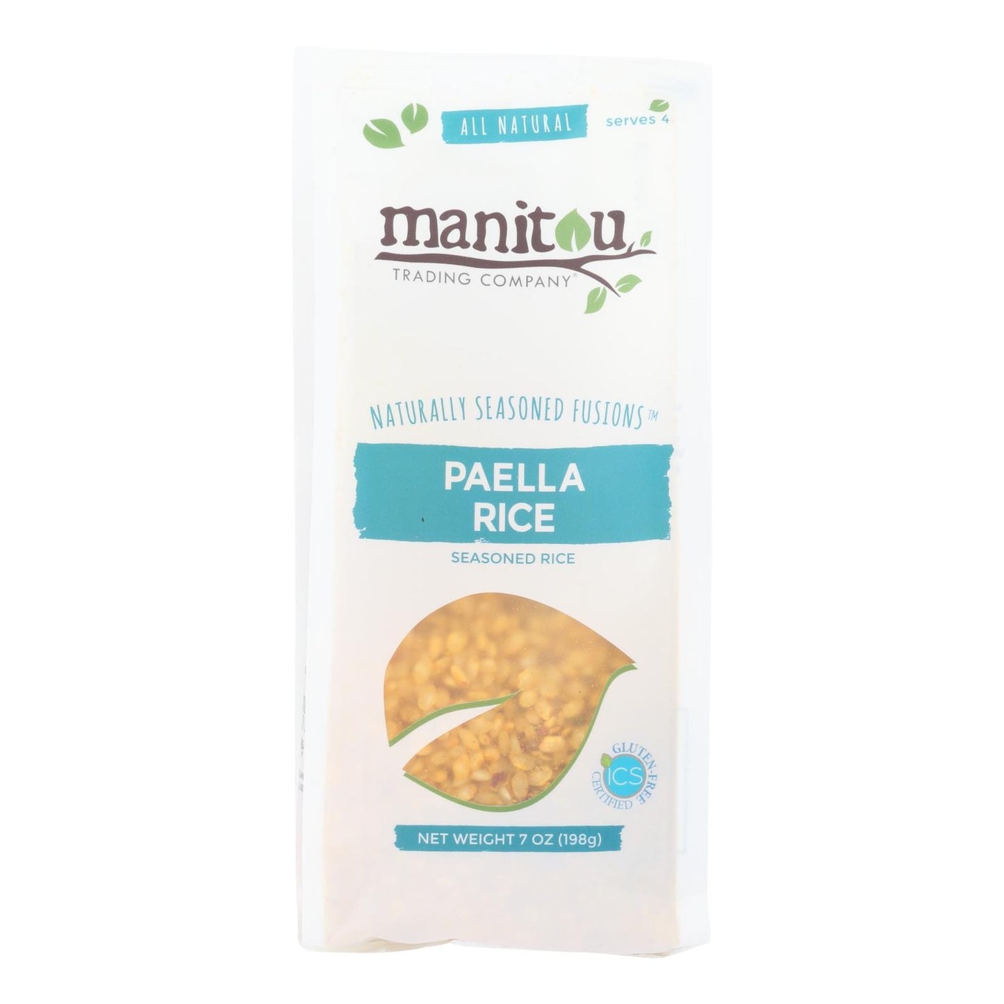 Manitou Trading Company All Natural Paella Rice - Case Of 6 - 7 Oz