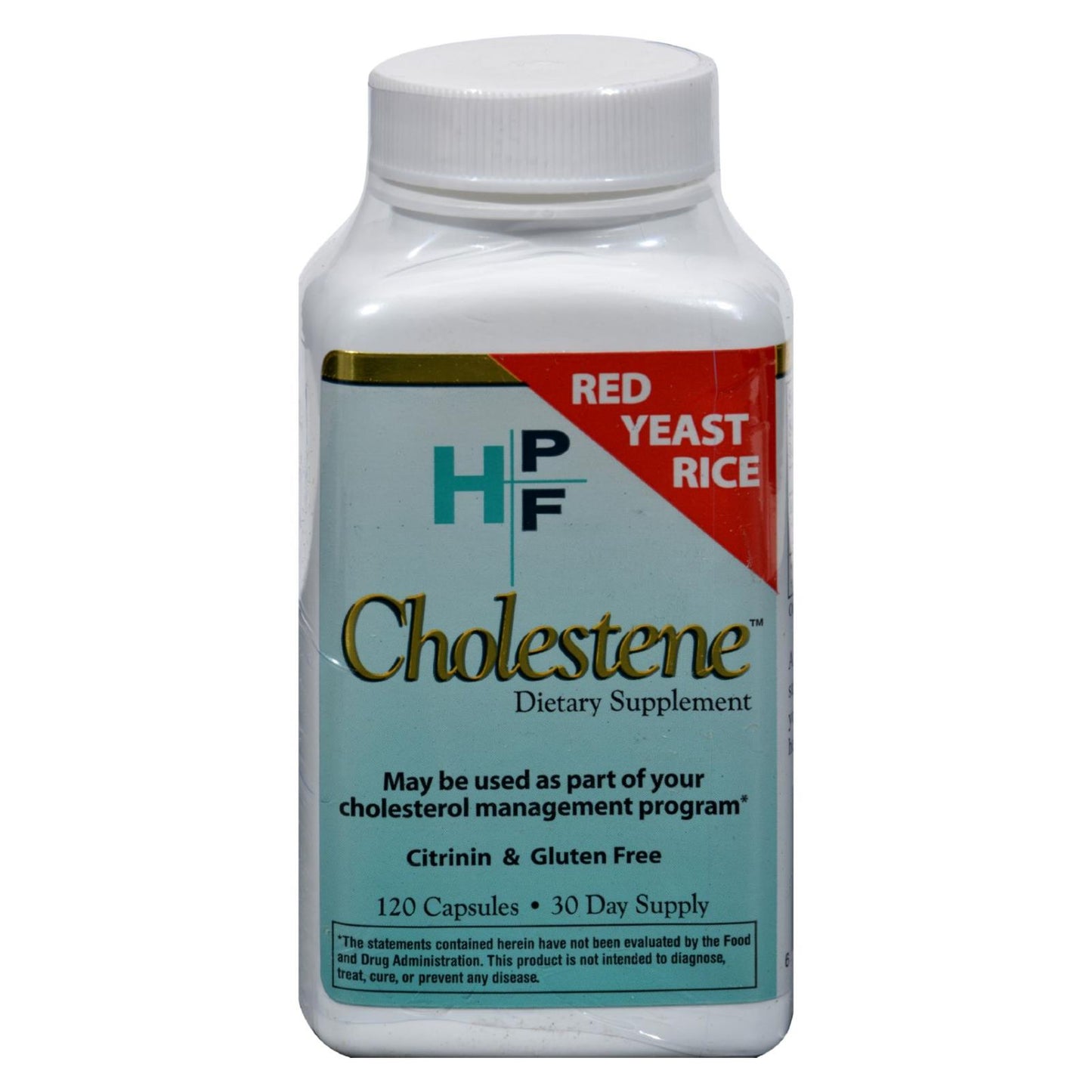 Healthy Origins Hpf Cholestene Red Yeast Rice - 120 Capsules