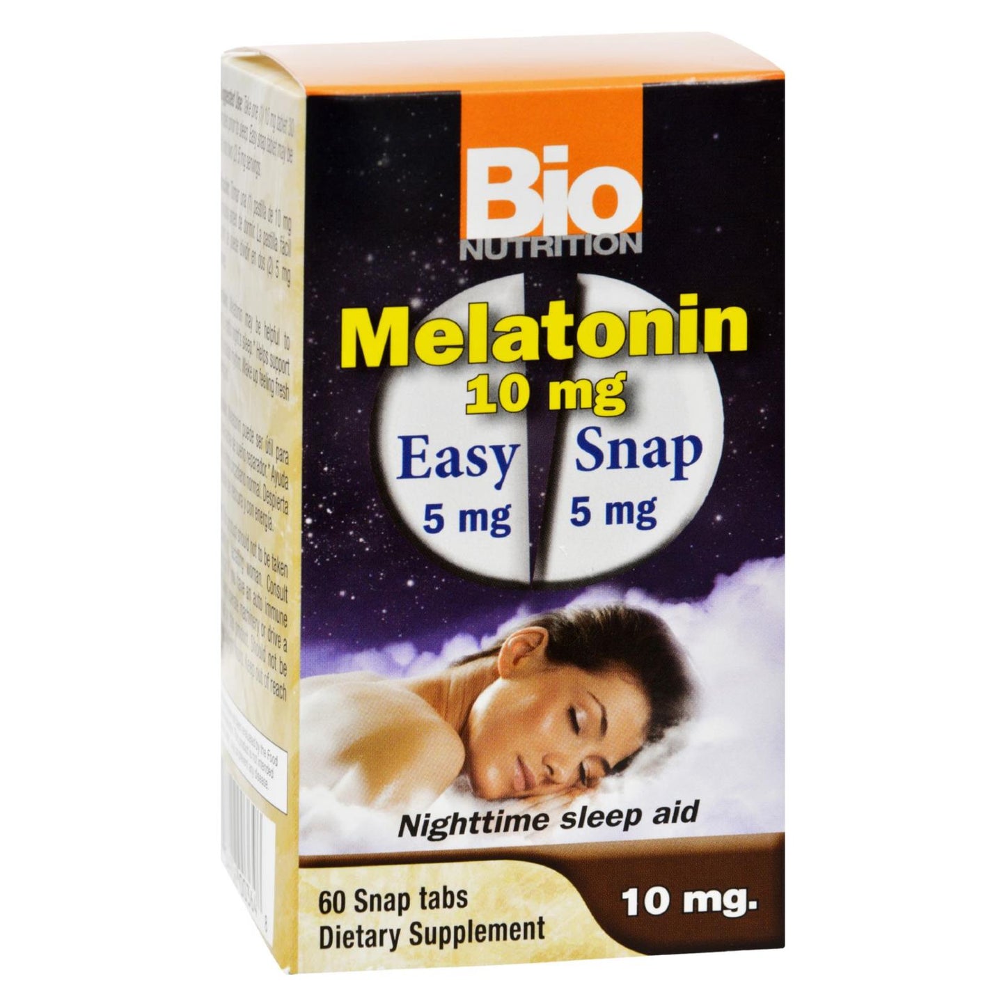Bio Nutrition - Inc Melatonin - 10 Mg - 60 Tablets