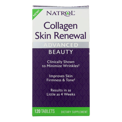 Natrol - Collagen Skin Renewal - 1 Each - 120 Tab