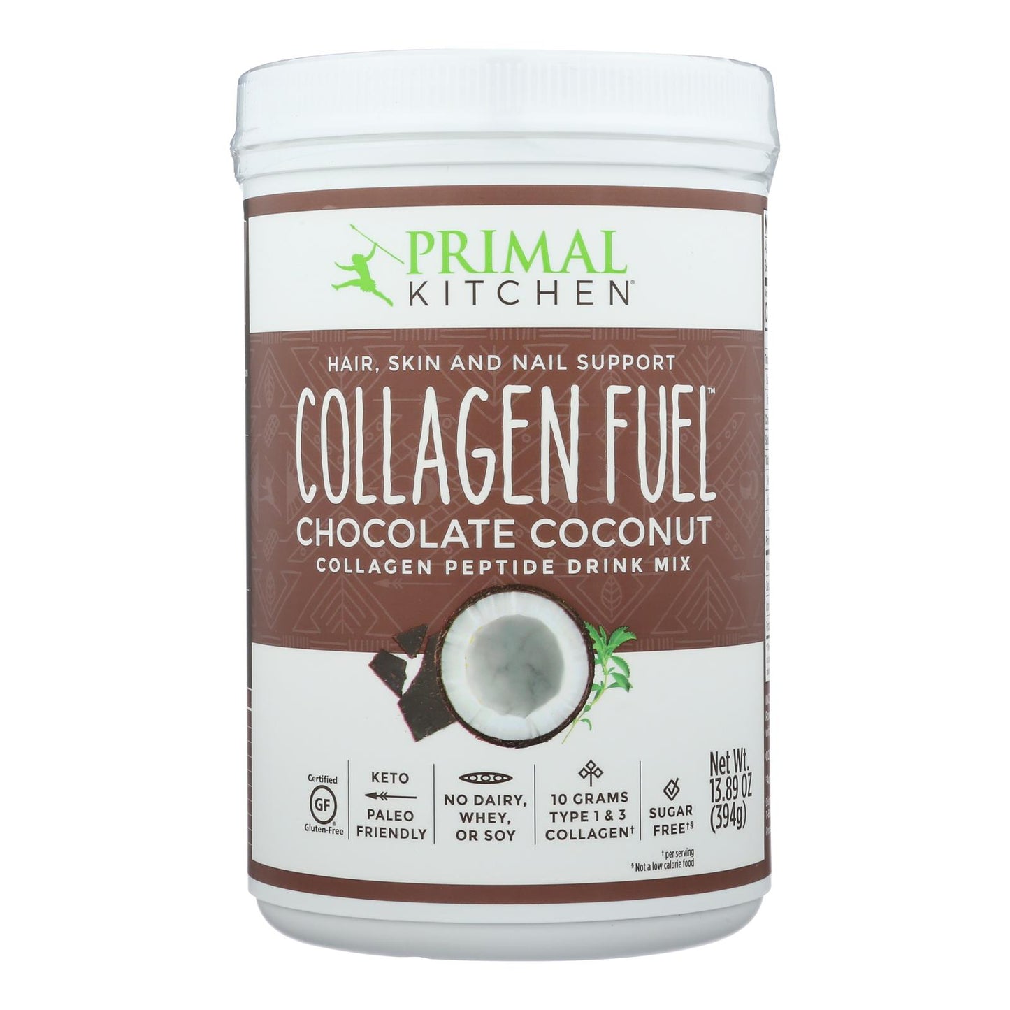 Primal Kitchen Collagen Fuel Chocolate Coconut Drink Mix - 1 Each - 13.9 Oz