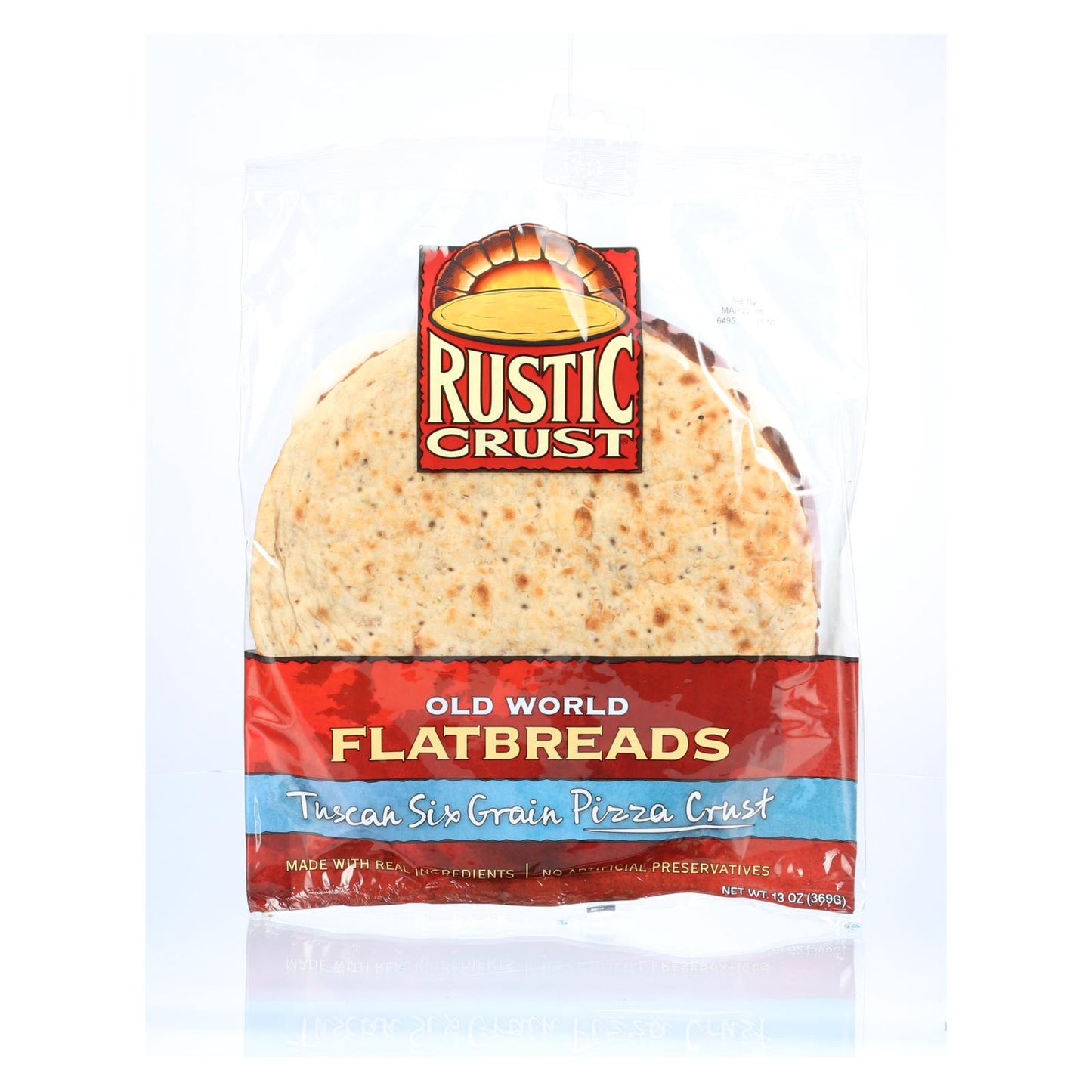Rustic Crust Pizza Crust - Tuscan Six Grain - Case Of 8 - 13 Oz