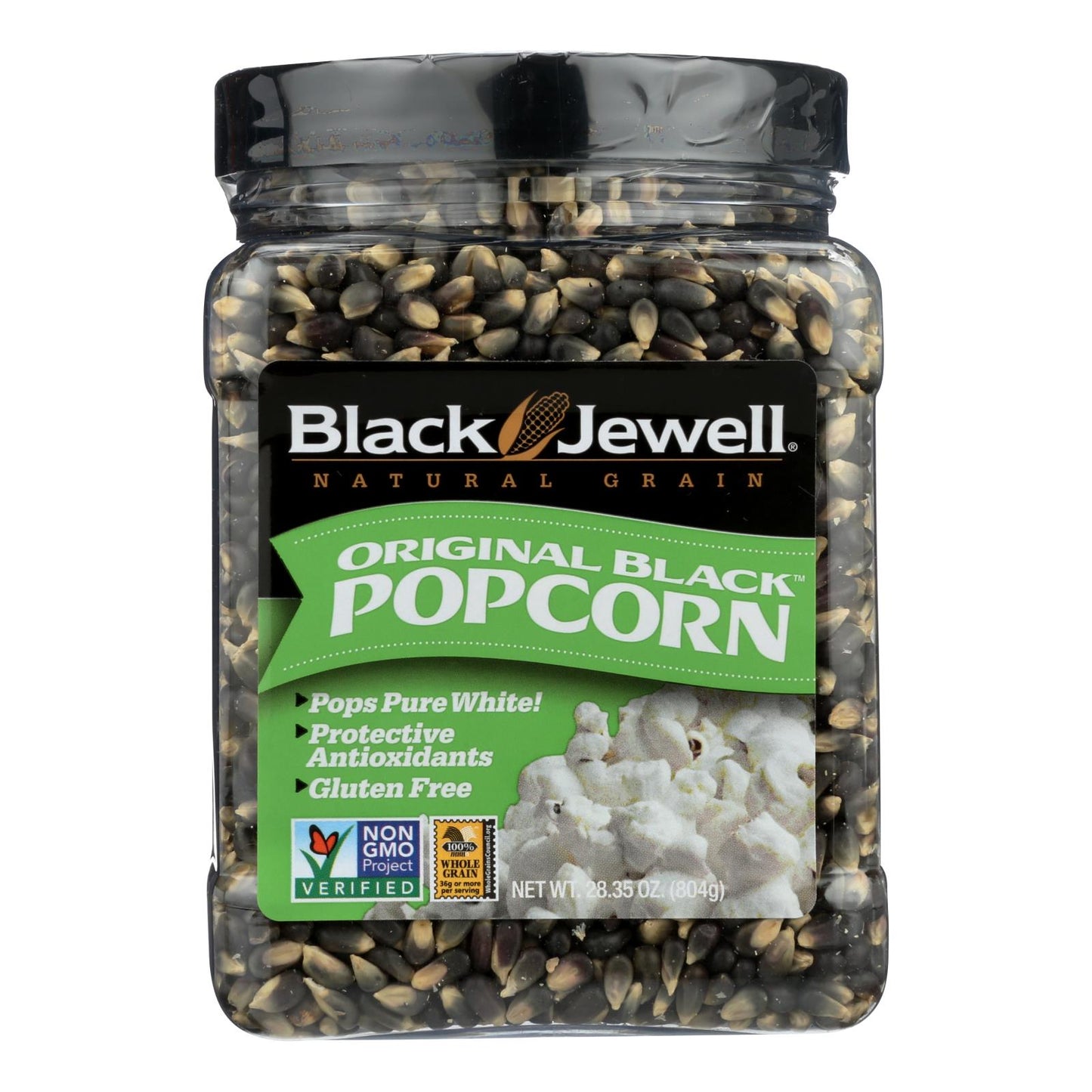 Black Jewell - Popcorn - Original Black - Case Of 6-28.35 Oz.