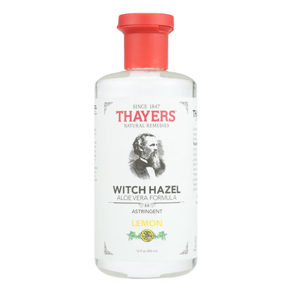 Thayers Witch Hazel With Aloe Vera Lemon - 12 Fl Oz