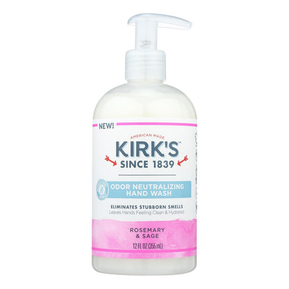 Kirk's Natural - Hand Soap Rosemary Sage - 12 Fz