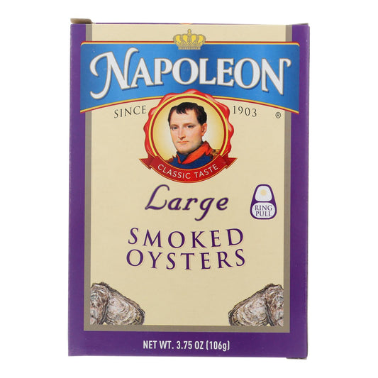 Napoleon Oysters - Smoked - 1 Each - 3.66 Oz.