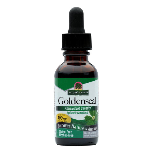 Nature's Answer - Goldenseal Root Alcohol Free - 1 Fl Oz