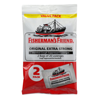 Fisherman's Friend Lozenges - Original Extra Strong - Dsp - 40 Ct - 1 Case