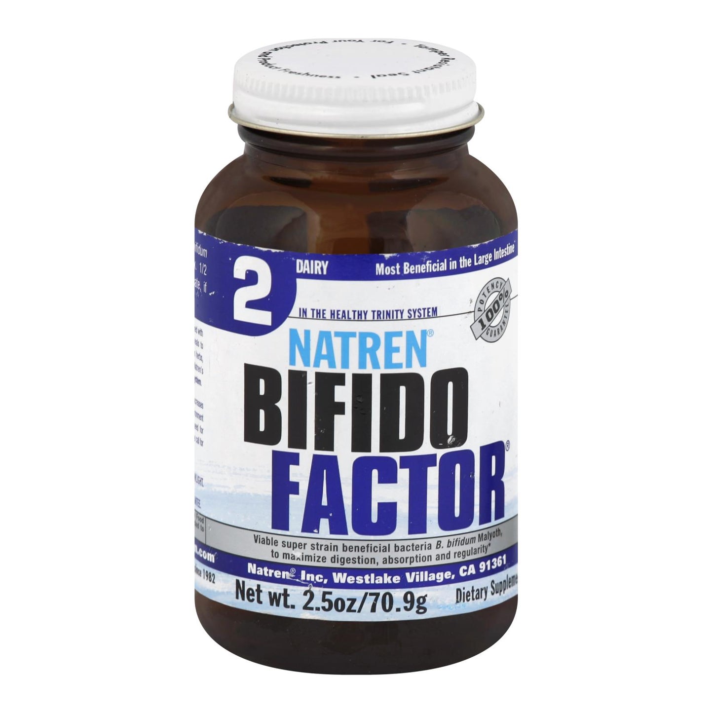 Natren Bifido Factor - 2.5 Oz