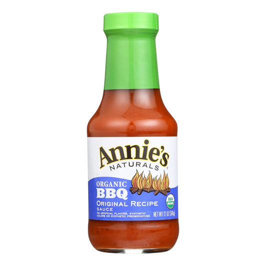 Annie's Naturals Organics Original Recipe Bbq Sauce  - Case Of 6 - 12 Oz