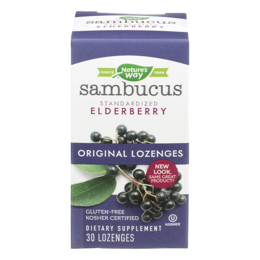 Nature's Way - Sambucus Original Lozenges - 30 Lozenges