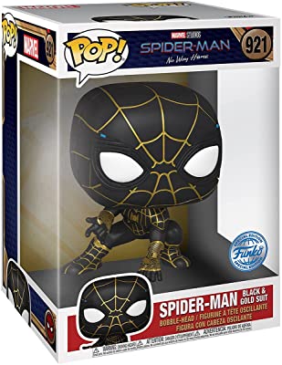 Funko POP! Marvel: Spider-Man No Way Home - Jumbo Spider-Man Black & Gold Suit (Target Exclusiv