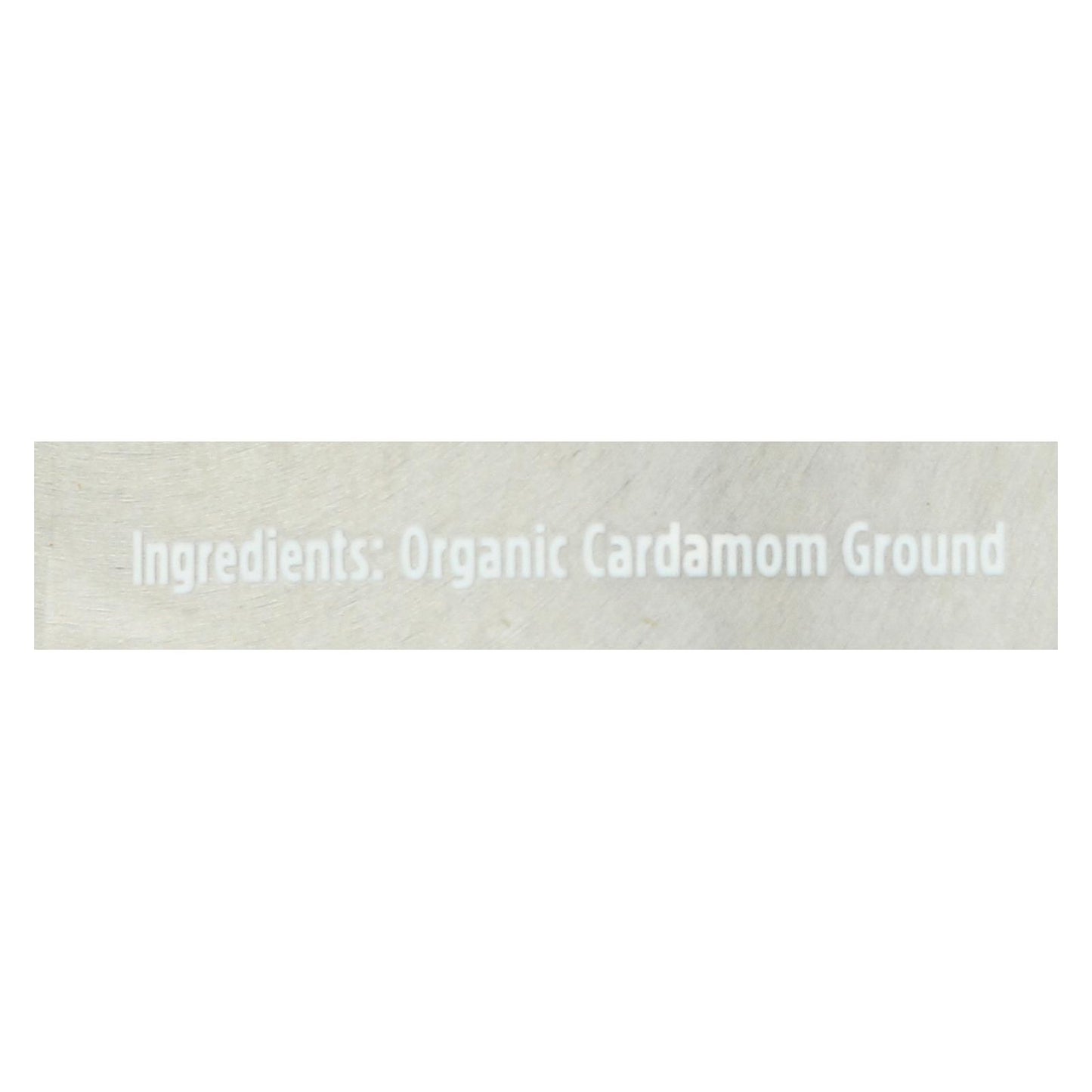Spicely Organics - Organic Cardamom Ground - Case Of 2 - 3 Oz.
