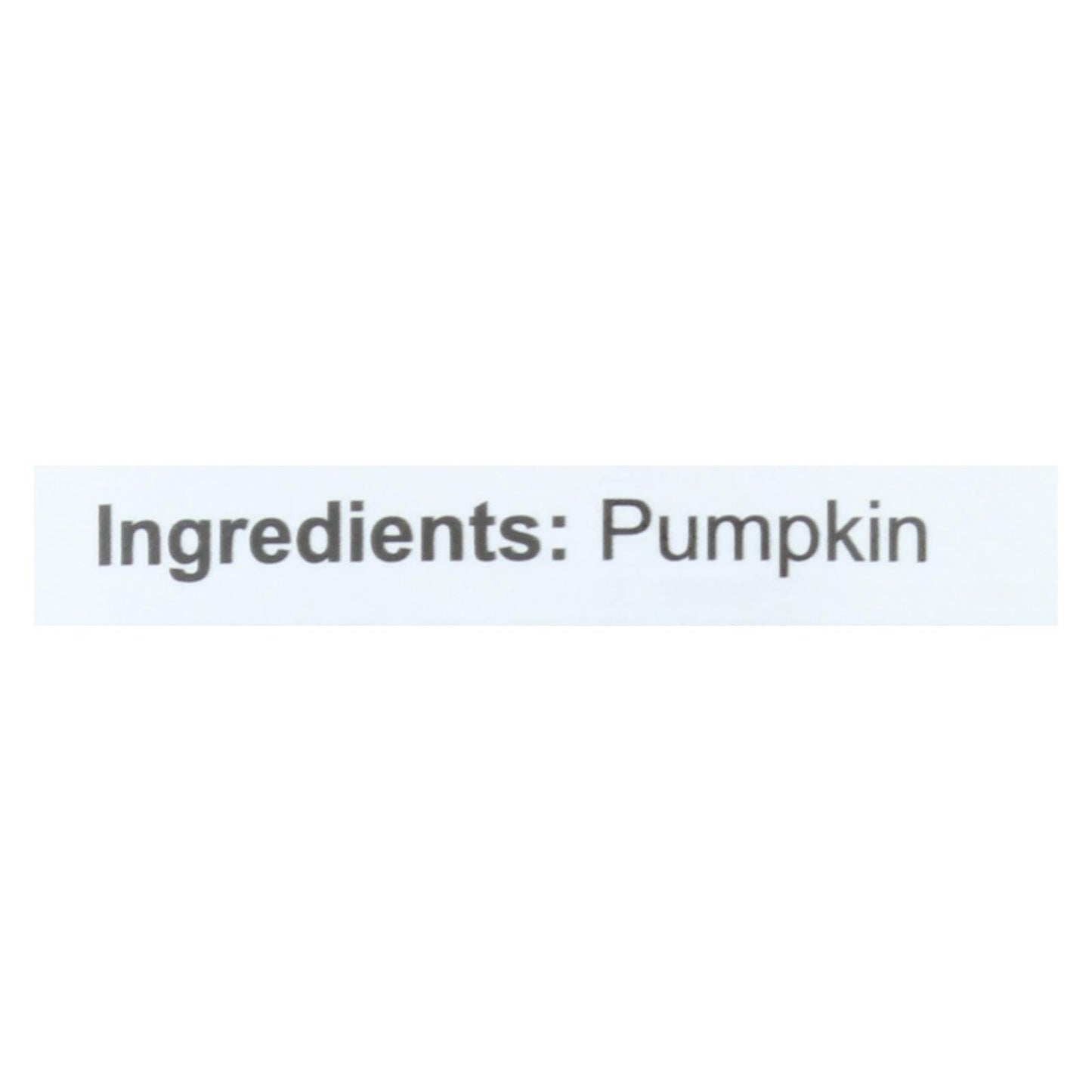 Fruitables - Pet Puree Pumpkin Can - Case Of 12 - 15 Oz