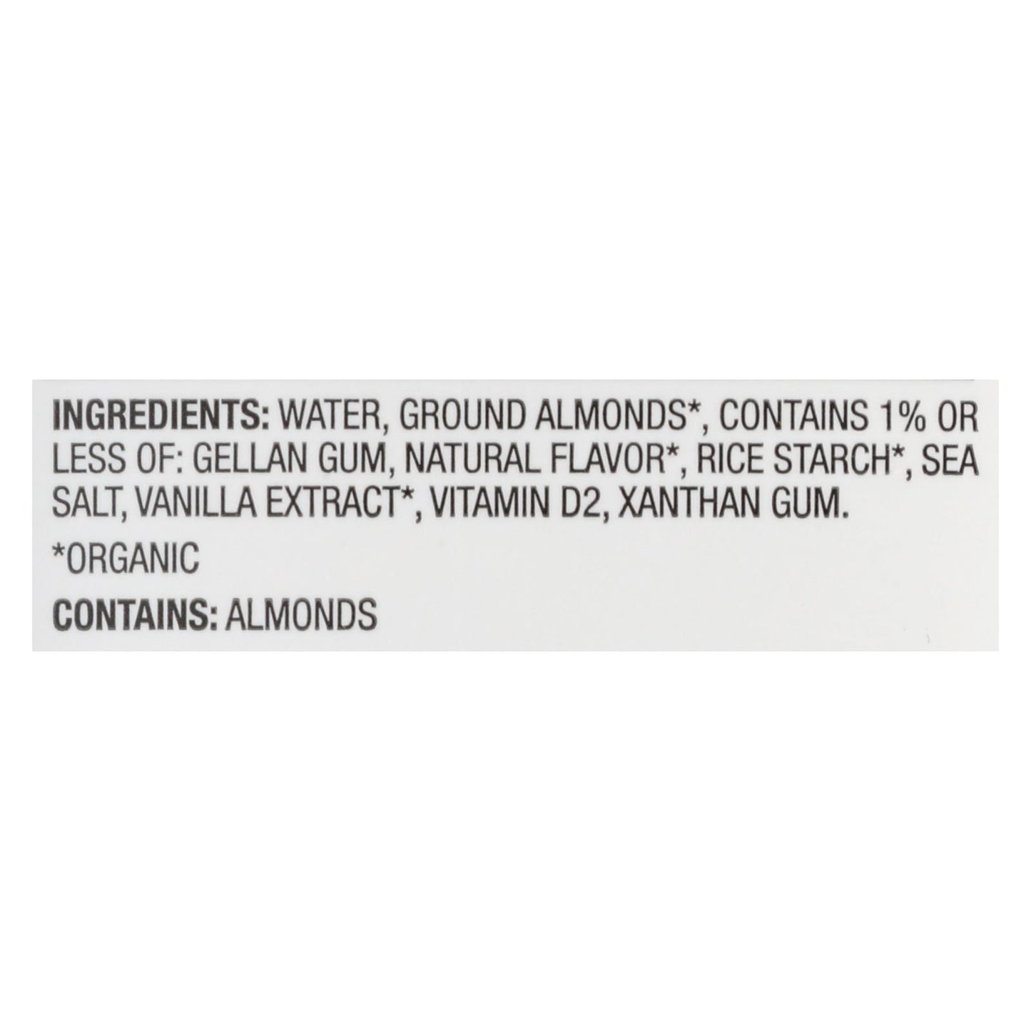 Pacific Natural Foods Almond Original - Unsweetened - Case Of 12 - 32 Fl Oz.