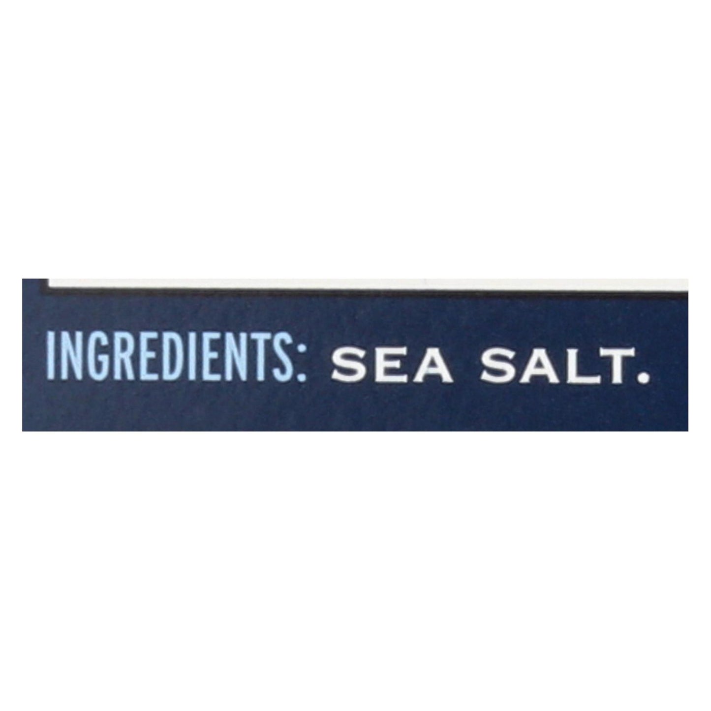 La Baleine Sea Salt - Kosher Sea Salt - Case Of 9-33.5 Oz