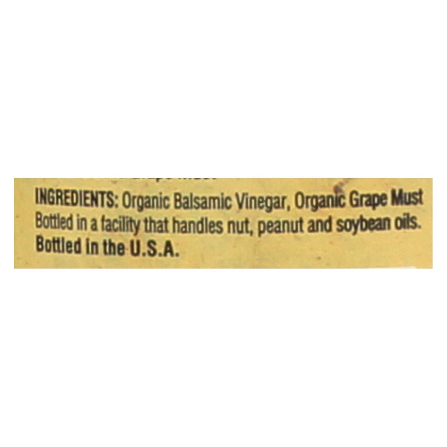 Napa Valley Naturals Organic Private Reserve Balsamic - Vinegar - Case Of 12 - 12.7 Fl Oz.