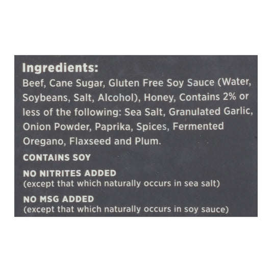 Krave Beef Jerky - Sea Salt Original - Case Of 8 - 2.7 Oz
