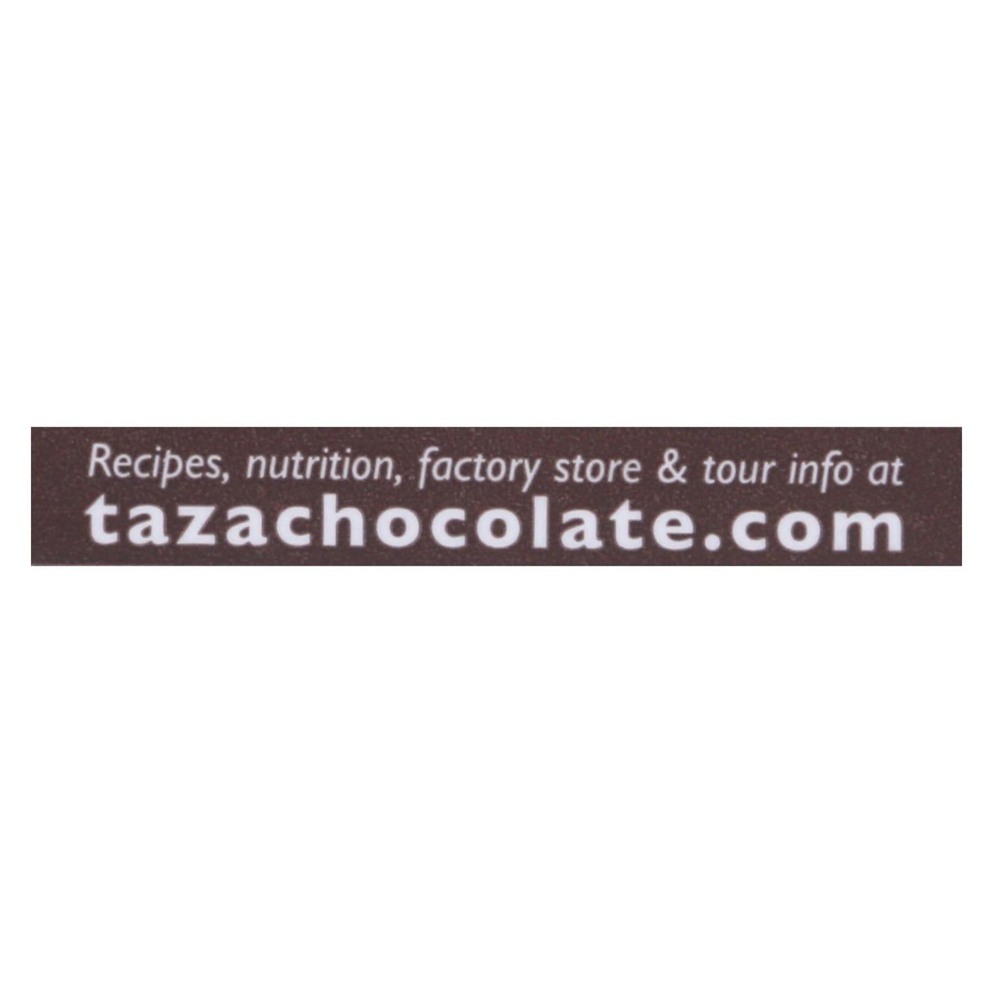 Taza Chocolate Organic Chocolate Mexicano Discs - 55 Percent Dark Chocolate - Coffee - 2.7 Oz - Case Of 12