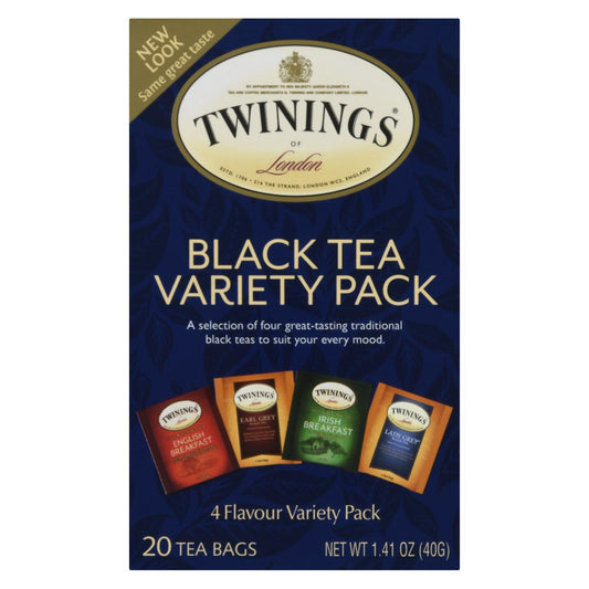 Twinings Tea Black Tea - Case Of 6 - 20 Bags