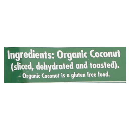 Let's Do Organics Toasted Coconut Flakes - Organic - Case Of 12 - 7 Oz.