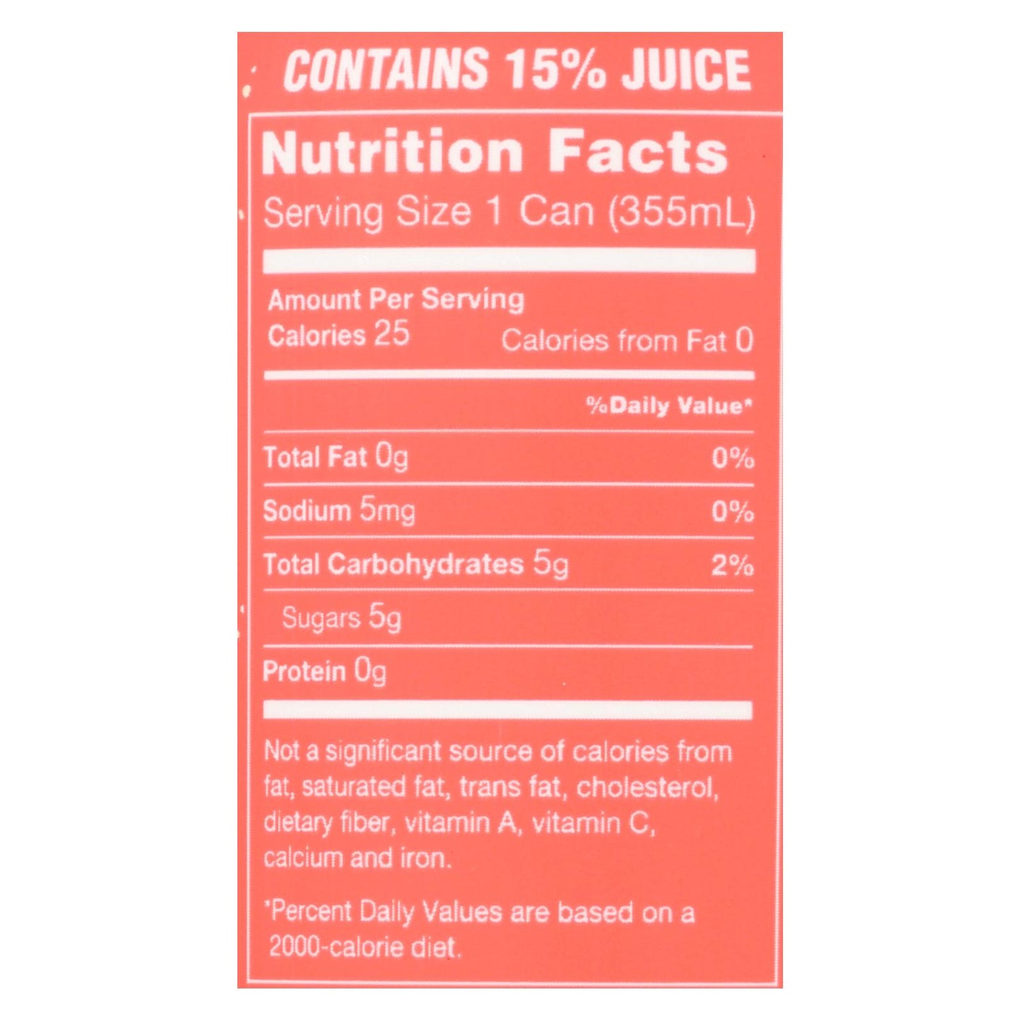 New Wave Soda's Grapefruit Soda  - Case Of 12 - 12 Fz