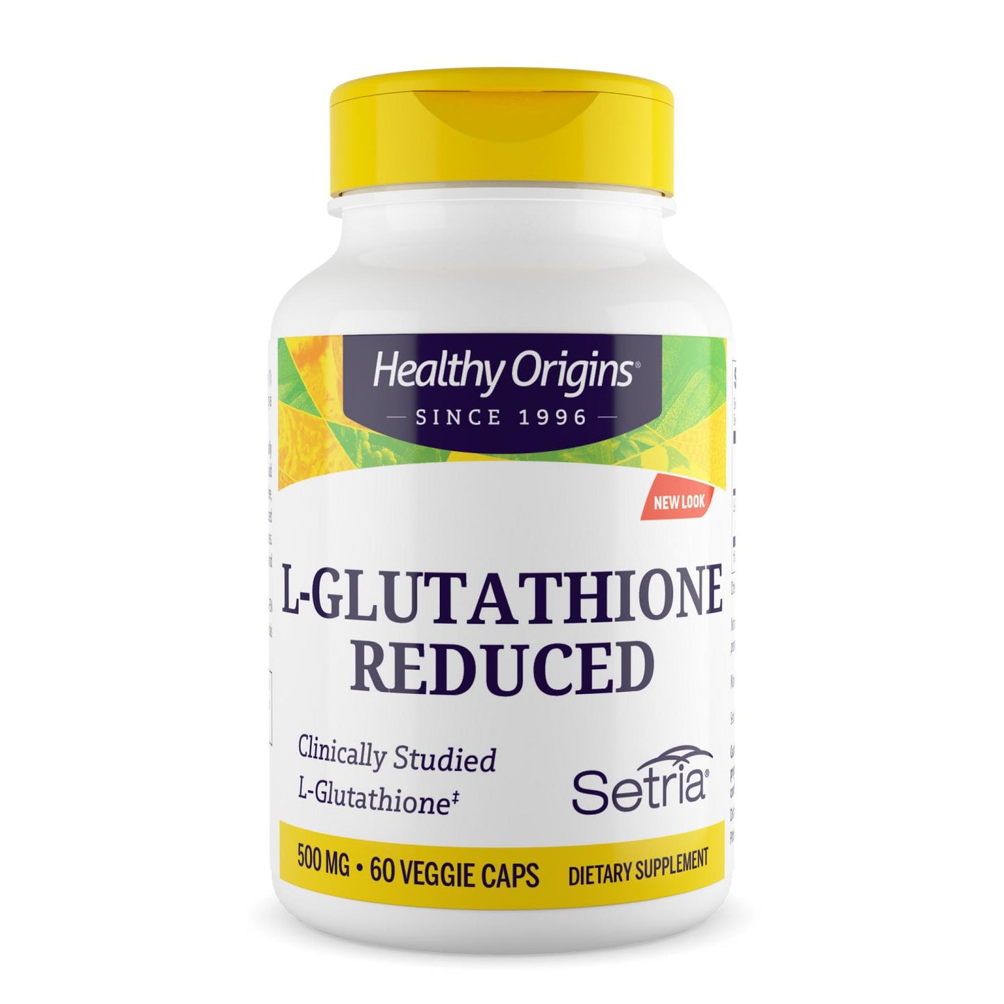 Healthy Origins Setria L-glutathione Reduced - 500 Mg - 60 Capsules