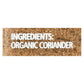 Simply Organic Coriander Seed - Organic - Ground - 2.29 Oz