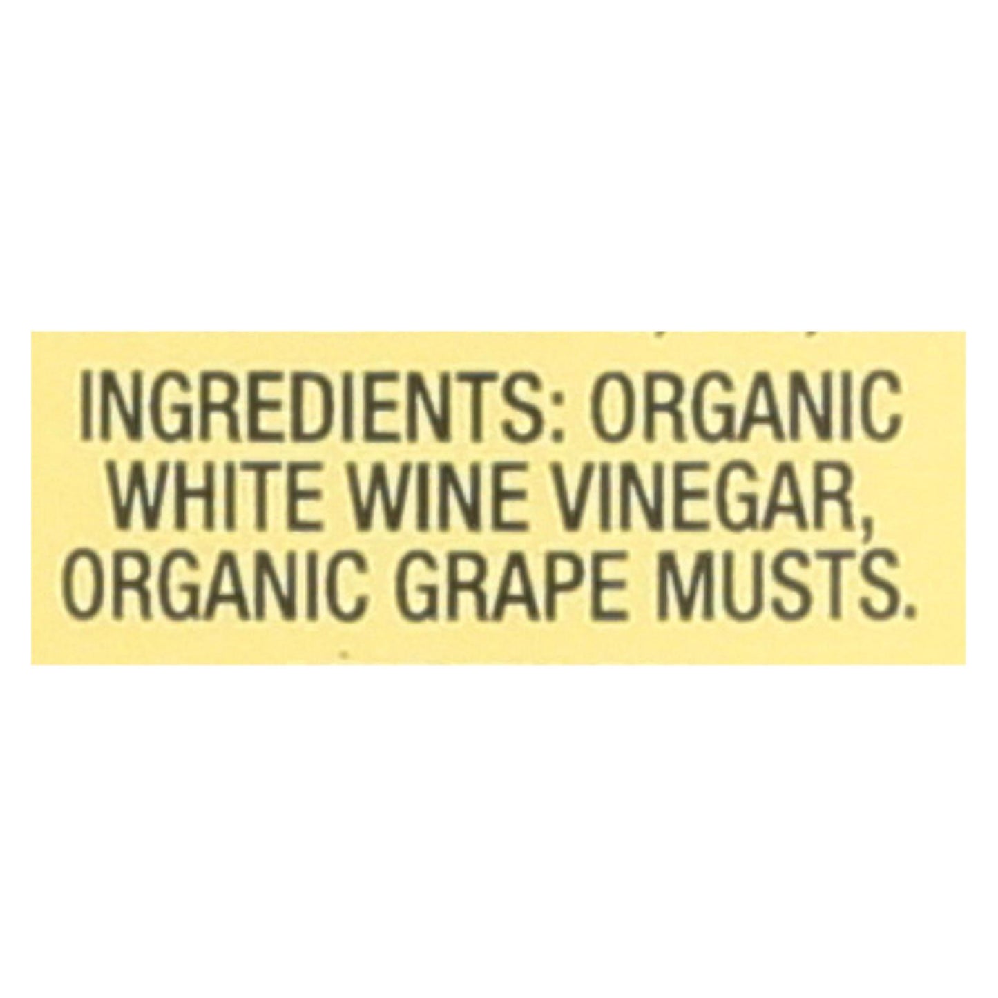 Alessi - Vinegar - Organic - Balsamic - White - Case Of 6 - 8.5 Fl Oz