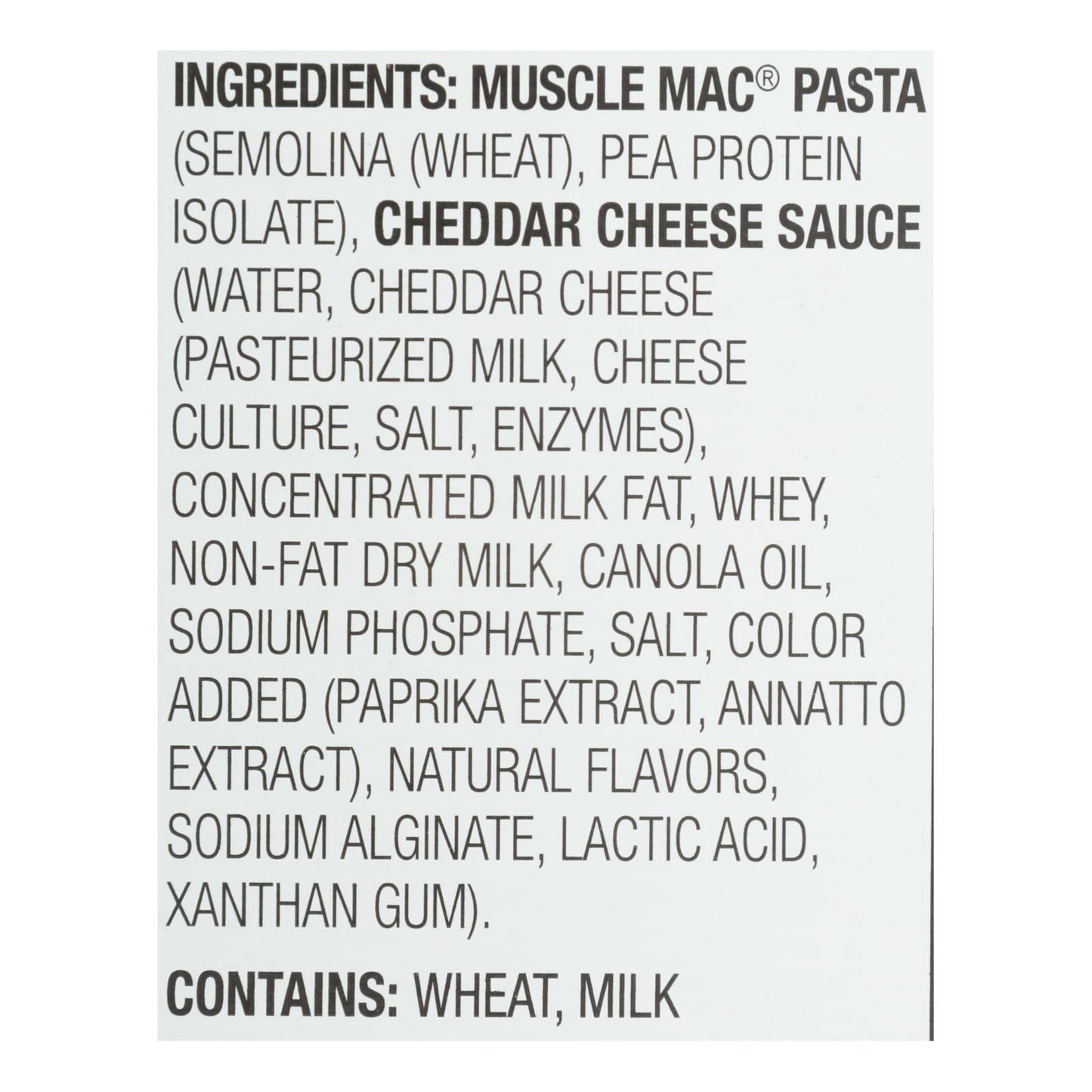 Muscle Mac High Protein Shells & Cheese  - Case Of 12 - 11 Oz