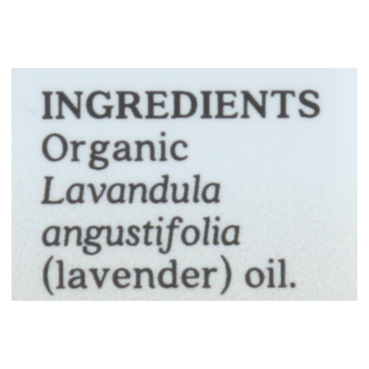 Aura Cacia - Organic Lavender - .25 Oz