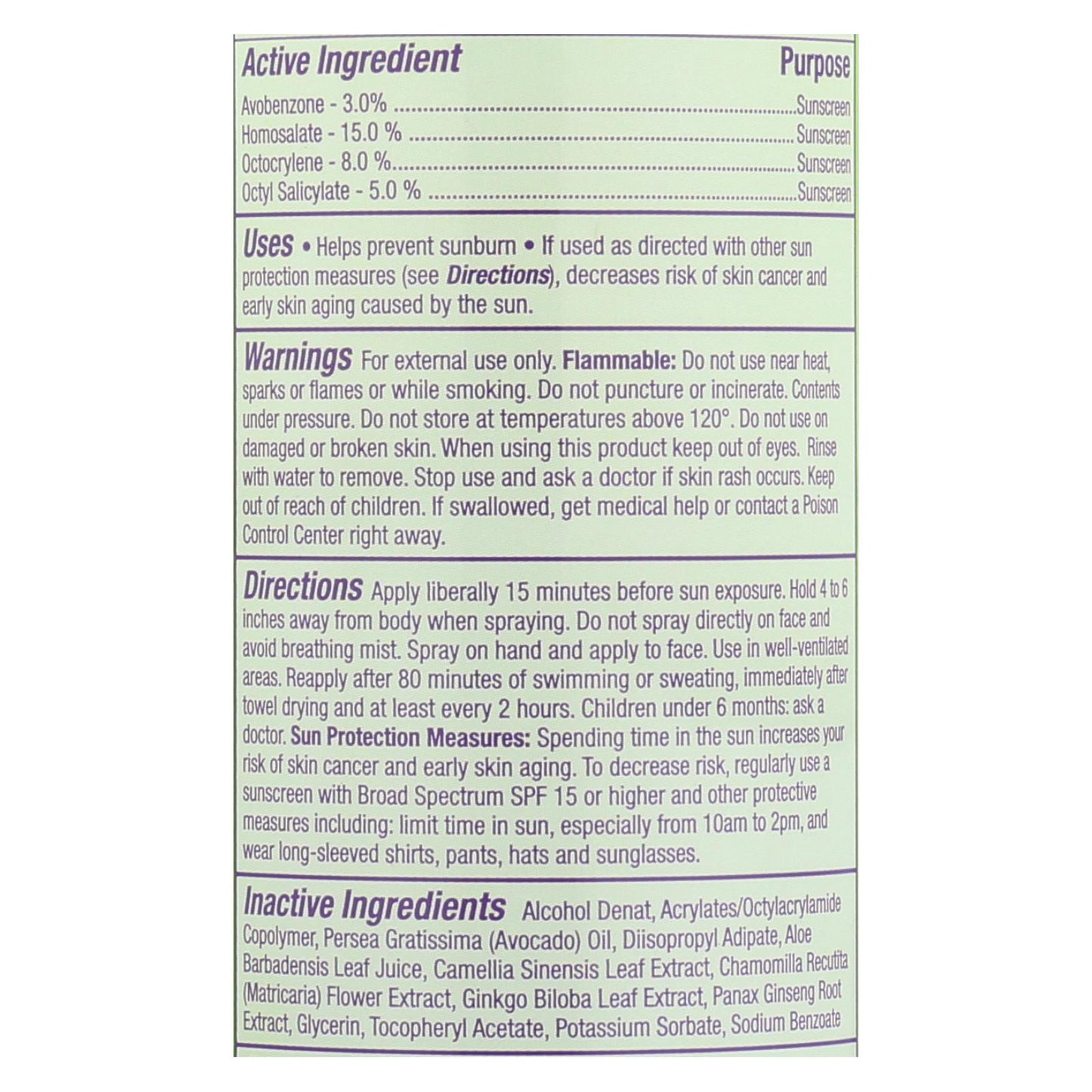 Alba Botanica Sunscreen - Very Emollient - Clear Spray Spf 50 - Fragrance Free - 6 Oz