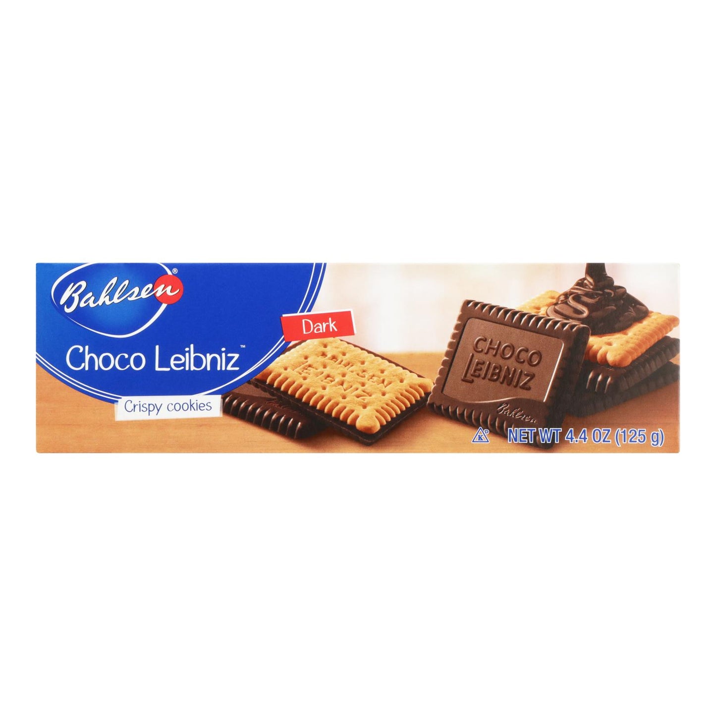 Bahlsen Choco Leibniz Butter And Dark Chocolate - Case Of 12 - 4.4 Oz.