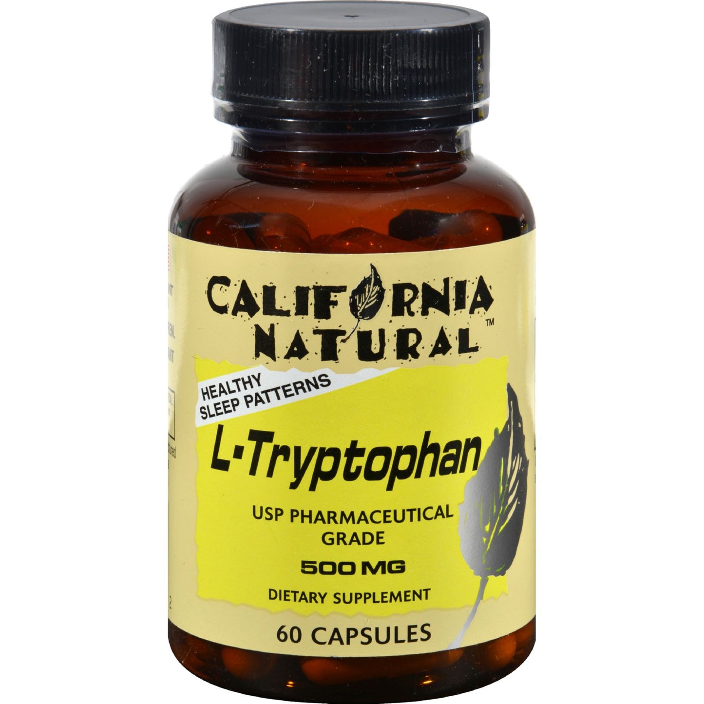 California Natural L-tryptophan - 500 Mg - 60 Capsules