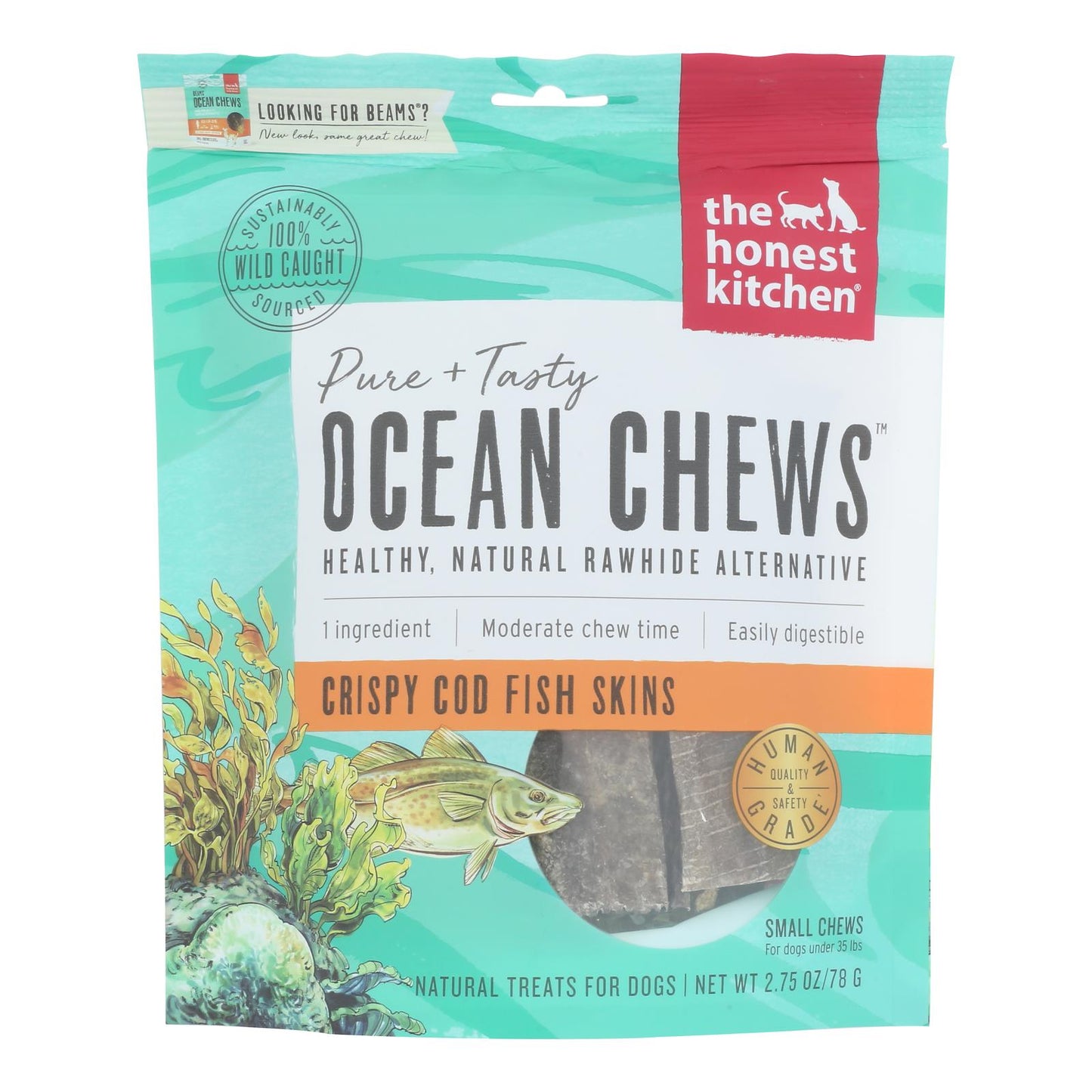 The Honest Kitchen - Dog Trt Ocean Chew Small - Case Of 6-2.75 Oz