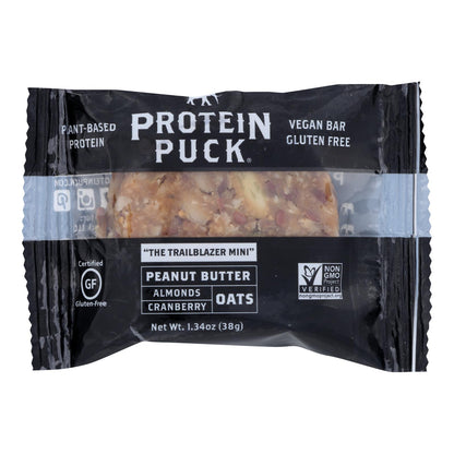 Protein Puck - Bar Wndrlst Peanut Butter Cranberry - Case Of 12-1.34 Oz